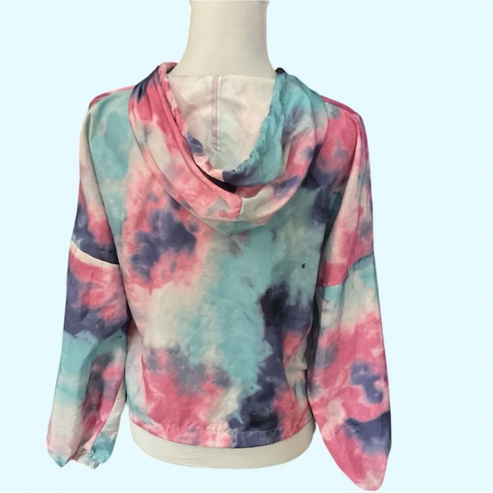 NO BOUNDARIES PULLOVER WINDBREAKER SIZE EXTRA SMALL VERY GENTLY WORN. - Picture 2 of 3